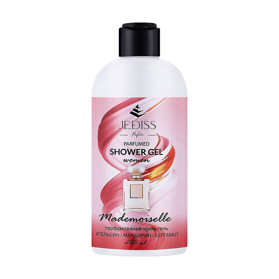 Парфумований крем-гель для душу Jediss Mademoiselle Parfumed Shower Gel жіночий, 200 мл